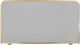 Zogometal Metallic Fireplace Screen with Panels 90x50cm Gold