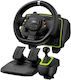 Genius SpeedMaster X2 Wireless Steering Wheel with Shifter and Pedals for PC / PS3 / PS4 / XBOX 360 / XBOX One / Xbox Series X/S with 1080° Rotation