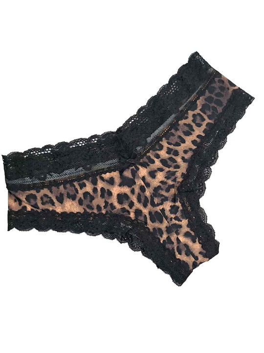 Walk Γυναικείο Slip με Δαντέλα Animal