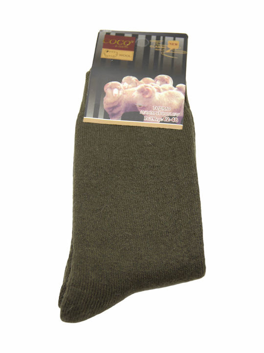Herren Khaki Socken