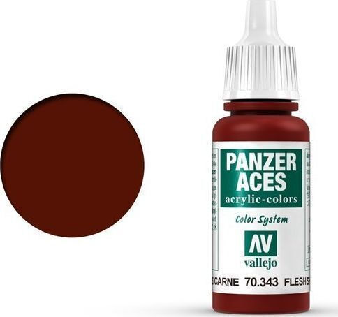 Panzer Aces Vallejo 17ml Flesh Shadows 70343