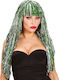 Space Carnival Wig Straight Green