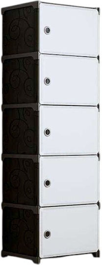 Plastic Storage Cabinet 5 Levels Mp12-06 114197