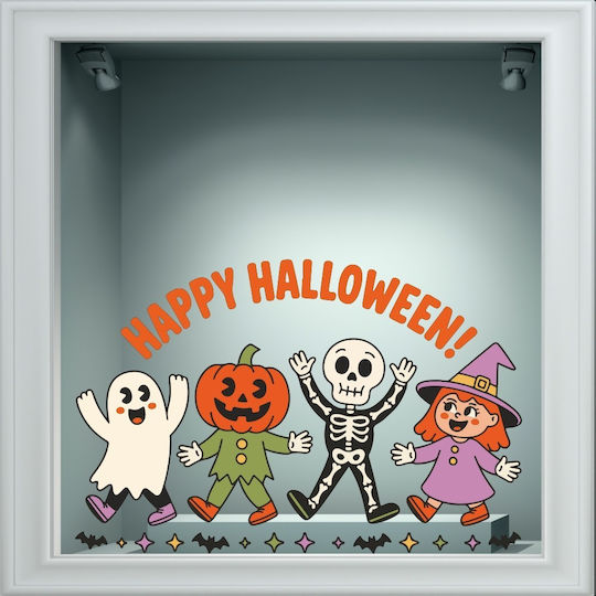 Αυτοκόλλητο Βιτρίνας - Halloween 27 - 50cm X 33cm