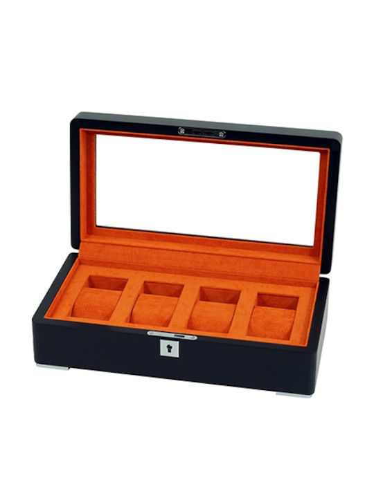 Rothenschild Θήκη σε Μαύρο χρώμα RS-3420-4-BL-ORA
