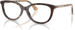 Burberry Burberry Damen Acetat Katzenauge Brill...
