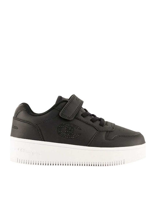 Champion Rd18 Kids Sneakers with Scratch Black
