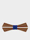 Wooden Blue Bow Tie Tie Oem 30156