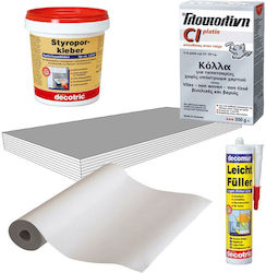 Complete Interior Wall and Ceiling Insulation System PUFAS Germany Set Up to 20 Square Meters