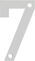Αριθμος Κατοικιών 9cm Ανοξείδωτος Αριθμός 7 Metalor 123a-s7 Αριθμος Κατοικιών 9cm Ανοξείδωτος Αριθμός 7 Metalor 123a-s7