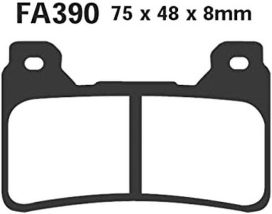 Pads Fa390 Adige P216 Acx Sintered Gold Cbr600rr 04-/Cbr1000rr 04-08 Front