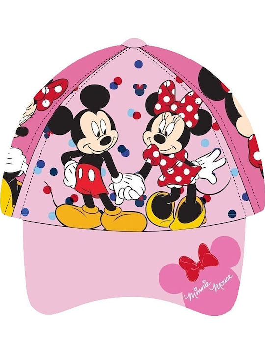 Disney Palarie Copii Jockey Cu Protecție Solară Roz