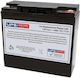 Ritar Power Ev12-18 Акумулаторна Батерия 12v 18ah Agm F13/m5 Клеми