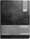 Zequenz Notebook 100 Sheets B5 with Blank Pages Black