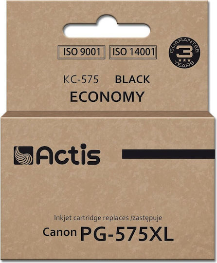 Actis Compatible Inkjet Printer Ink Canon 16.5ml Black 1pcs