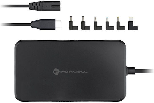 Forcell Laptop Charger 90W 5A with Detachable Power Cable