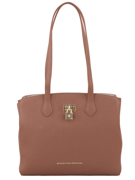 Beverly Hills Polo Club Women's Bag Shoulder Tabac Brown BH-4240