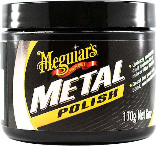 Meguiar's Metal Paste Polishing for Leather Car Parts 170gr