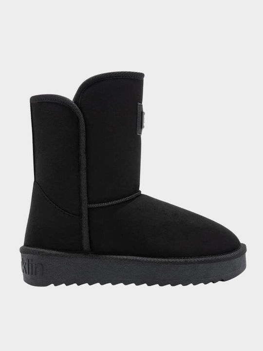 D.Franklin Nordic Women's Ankle Boots with Fur ...