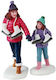 Figurină Lemax Skating Sisters Set/2 7.2x4.8x2.2cm