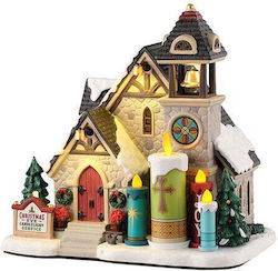 Biserica Lemax Candlelight Church 18x12x18cm Adaptor