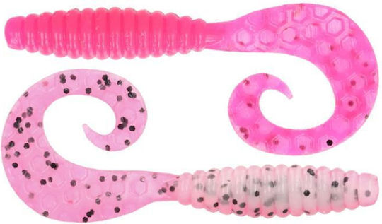 Silicone Zeox Comma Grub 6cm #206 Dragon Fruit