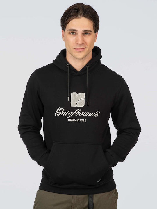 Sweatshirt mit Kapuze Black