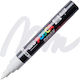 Posca Pc-5br Μαρκαδόρος Μύτη Πινέλο White 1-4mm