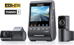 Viofo Σετ Κάμερα DVR Αυτοκινήτου 4K Bluetooth, Wi-Fi, GPS & Κάμερα Οπισθοπορείας Viofo Σετ Κάμερα DVR Αυτοκινήτου 4K Bluetooth, Wi-Fi, GPS & Κάμερα Οπισθοπορείας