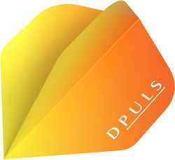 Feathers for Darts Set Dpuls Yellow Orange