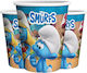 Papier-Gläser Smurf 8 Stück