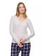Triumph Winter Women's Pyjama Top Gray