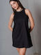 Summer Mini Evening Dress Black