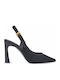 Leather Black High Heels