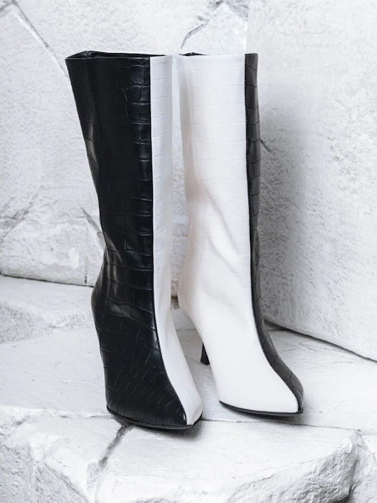 Collectiva Noir Leather Women's Boots Black