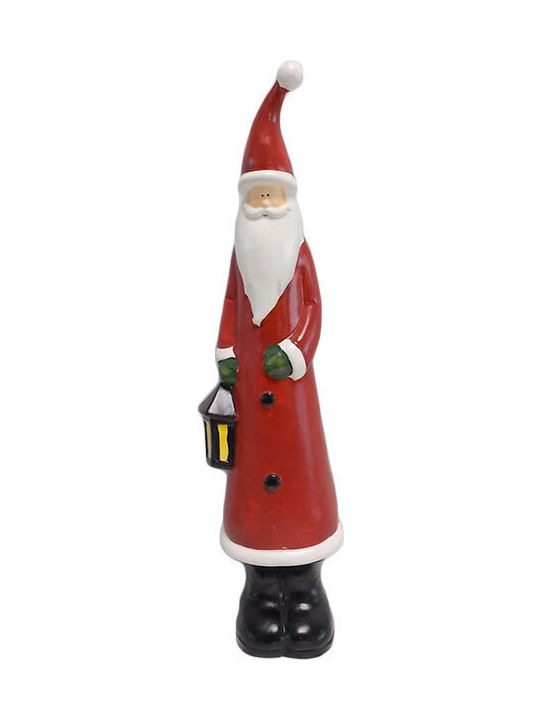 Dekorativer Weihnachtsmann aus Keramik