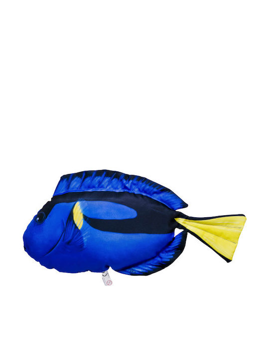 Blaues Tang Kopfkissen 32cm