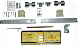 Heavy Duty Sliding Door Mechanism Accessories Skamenos Syrtex No600 Without Aluminum Guide