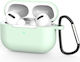 Techsuit Case Silicone in Green color for Apple AirPods Pro 3