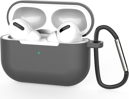 Techsuit Hülle Silikon in Gray Farbe für Apple AirPods Pro 3