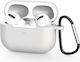 Techsuit Θήκη Σιλικόνης σε Γκρι χρώμα για Apple AirPods Pro 3
