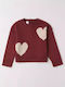 Kinderpullover Langarm rot