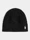 Beanie Beanie Knitted in Black color