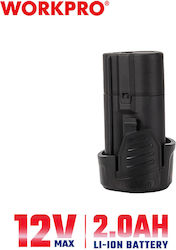 WorkPro Μπαταρία Εργαλείου Λιθίου 12V WP465000