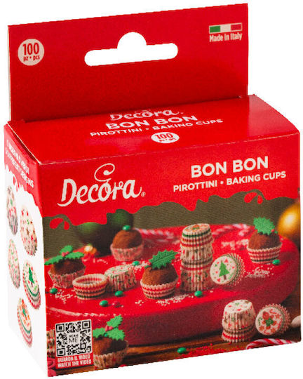 Decora Zubehör für Konditorei Papier 27x27cm 01025 100pcs