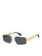 Marc Jacobs Unisex Sonnenbrille mit Gold Metall Gestell und Gray Linse MARC 875/S RHL