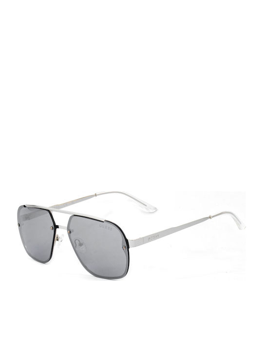 Guess Γυαλιά Ηλίου Ασημί με Μεταλλικό Σκελετό Guess Γυαλιά Ηλίου Ασημί με Μεταλλικό Σκελετό