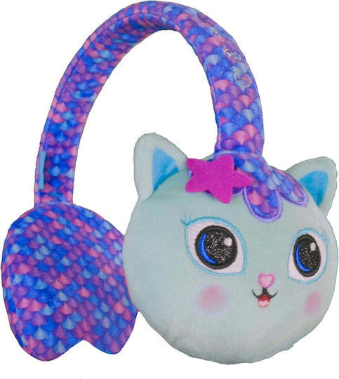 Lazerbuilt Gabby’s Dollhouse Flip ’n Switch Ασύρματα Bluetooth Παιδικά On Ear Ακουστικά Mercat