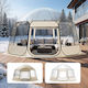 Vevor Winter Camping Tent Pop Up Transparent 458x432x230cm