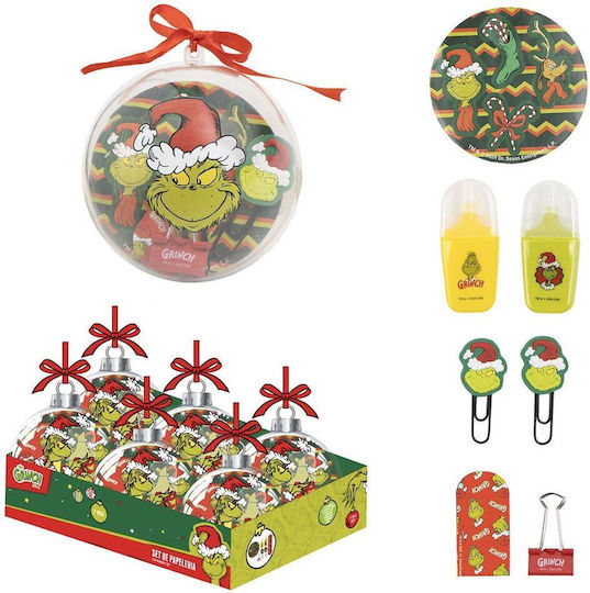 Grinch Set 6 Balls 6cm